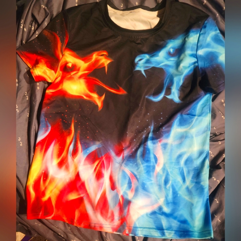 Boys size 10/12 Dragon shirt